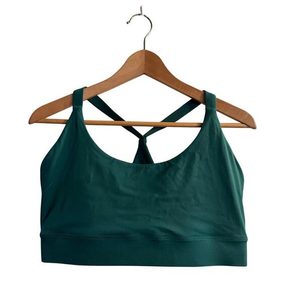 Lot of 2 ThirdLove Flex Seamless Racerback Sports Bra Mauve Green Size XL - Picture 2 of 6
